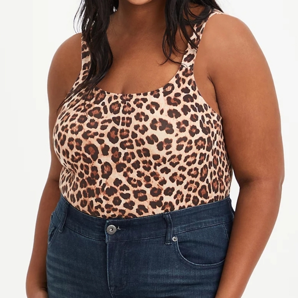Torrid size 2 Leopard print foxy tank